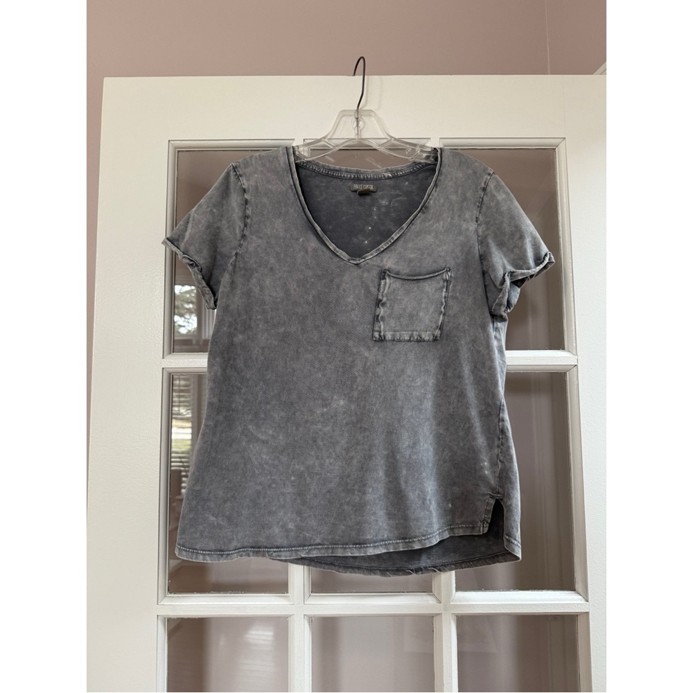 Falls Creek Gray Washed T-Shirt